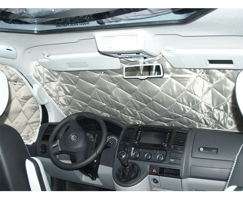 VW T5 Transporter Drivers Cab Solar/Thermal Shield - Isoflex Thermal Shield for VW T5 Drivers Cabin